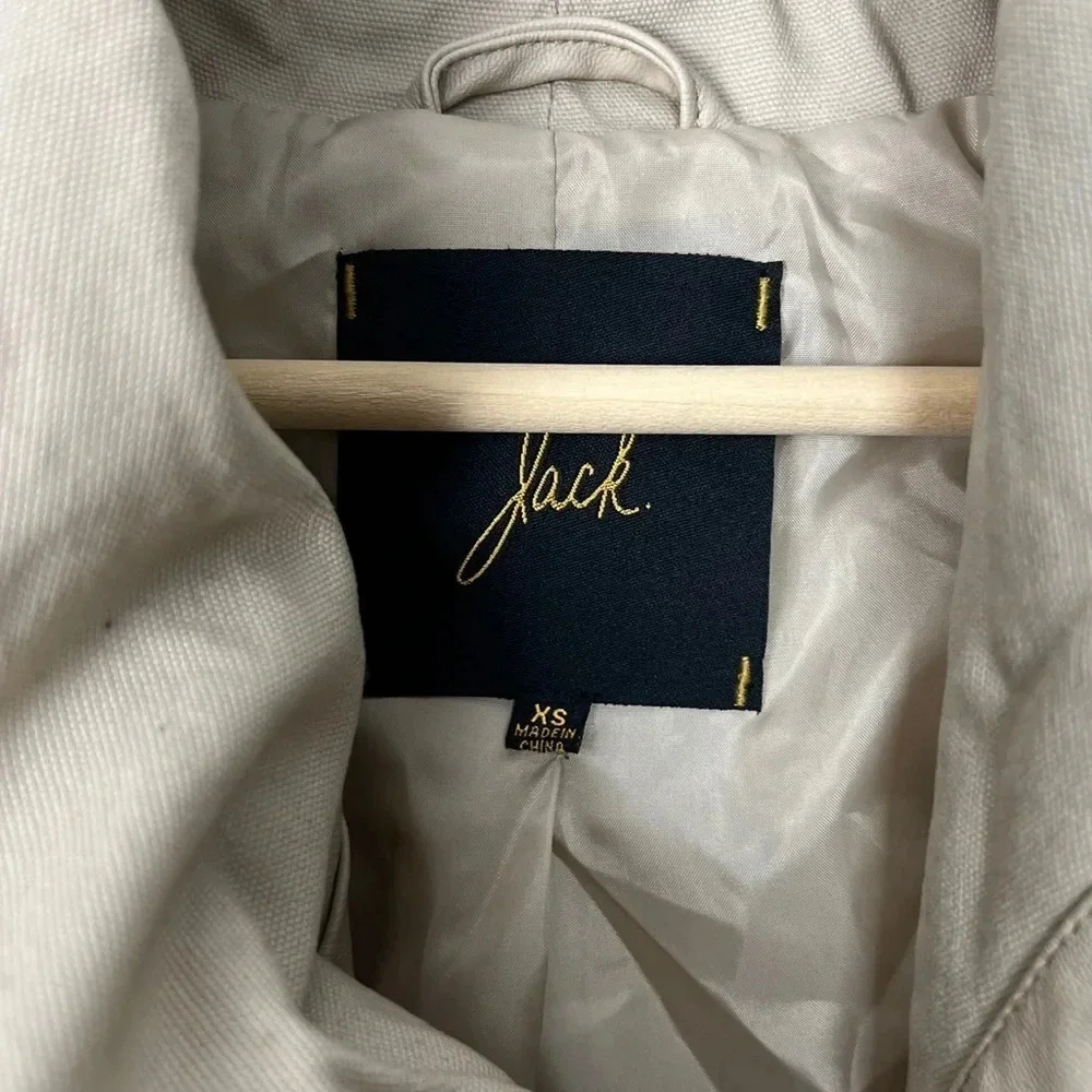 Jack • Moto Faux Leather Asymmetrical Zip Jacket - Picture 4 of 8